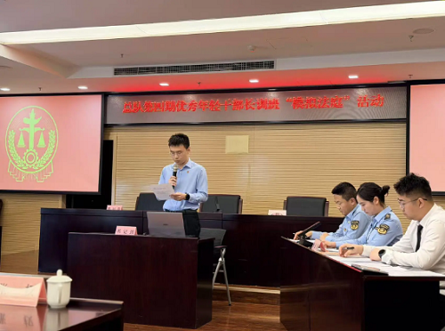 以案促学夯实法治根基 以庭代练锤炼实战本领